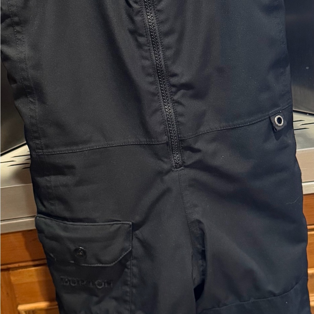 Burton Black Kids Overalls
